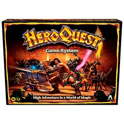 Avalon Hill HeroQuest Game System, Fantasy Miniatuur Dungeon Crawler Tafelblad Avontuurspel, Leeftijden 14 en 2-5 Spelers