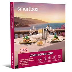 SMARTBOX - Coffret Cadeau Couple - Idée cadeau original - Idéal pour anniversaire : Dîner romantique pour un moment à deux inoubliable