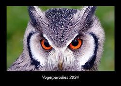 Vogelparadies 2024 Fotokalender DIN A3: Monatskalender mit Bild-Motiven von Haustieren, Bauernhof, wilden Tieren und Raubtieren