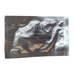 KOSE Cell Radiance BALSAMO DE Labios Soja 3.5ML Unisex Adulto, Negro, Único