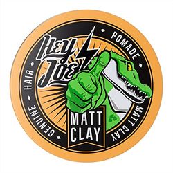HEY JOE! - Genuine Hair Pomade Matt Clay Pro Size | Pomata per Capelli Opaca a Tenuta Medio-Alta - 350 ml