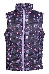 HKM Lola Gilets d'équitation, 3300 Violet foncé, 98-104 Homme