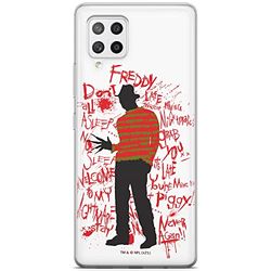 ERT GROUP mobiltelefonfodral för Samsung A42 5G originalt och officiellt licensierat Horror mönster Nightmare of Elm Street 010 anpassad till formen på mobiltelefonen, fodral tillverkad av TPU-plast