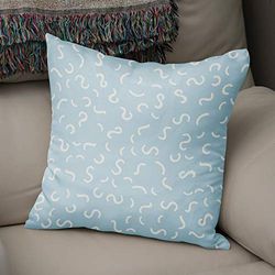 Bonamaison dekorativt kuddöverdrag slumpmässigt mönster, prydnadskuddöverdrag, heminredning örngott för vardagsrum, soffa, sovrum, storlek: 43 x 43 cm – designad och tillverkad i Turkiet