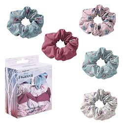 CERDÁ LIFE'S LITTLE MOMENTS - Pack 5 Elastici per Capelli con Disegni di Frozen II - Licenza Ufficiale Disney