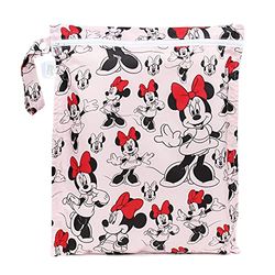 Bumkins - Wetbag - Disney Minnie Mouse - Pink, 30 x 35 cm, Waterdichte tas