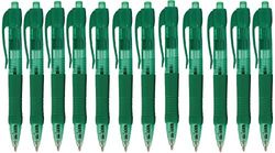 Uchida RB10m-4 Marvy mini Retractable Ball Point Pen 1,0 mm, pudełko 12 sztuk, zielony ink