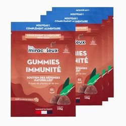 mium LAB - Complément Alimentaire - Gummies Soutient Défenses Immunitaires - 100% Français (Zinc - 4 x 21 jours)