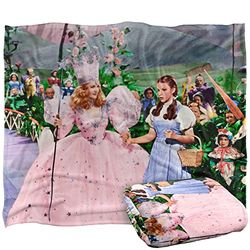 THE WIZARD OF OZ Silky Touch Super Soft Throw Blanket, 152 x 127 cm