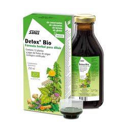 Salus - Detox Fórmula Herbal para Diluir - 250 ml - Para la Eliminación de Toxinas y Limpieza del Organismo - Elaborado con Extractos de 16 Plantas - Complemento Alimenticio