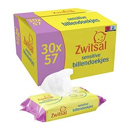 Zwitsal Billendoekjes Sensitive Boîte de 30 packs de 57 pièces