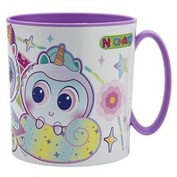 Taza infantil de plástico reutilizable para microondas de 350 ml de Ksimeritos