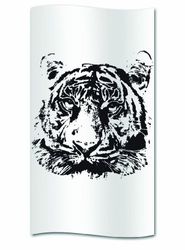 kela douchegordijn tijger polyester 180 x 200 cm