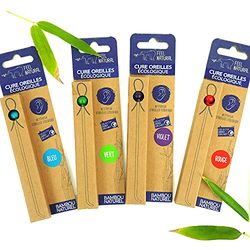 Cure Oreilles en bambou 4 coloris aléatoires - Feel Natural