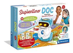 Clementoni Sapientino – Doc Robot – Codificación y programación, Robot Educativo e Interactivo (en Italiano) para niños de 5 años – 17698