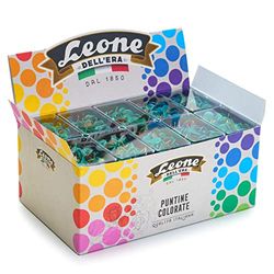 Leone DELL'ERA Pushpins, Green, One-Size