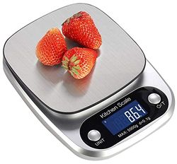 DURATOOL 3kg Digital Kitchen Weighing Scale - D03412