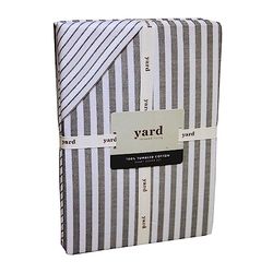 The Linen Yard Hebden - Juego de Funda de edredón Doble, algodón, Color Gris