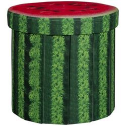 Bo-Camp - Ottoman - Round - Watermelon