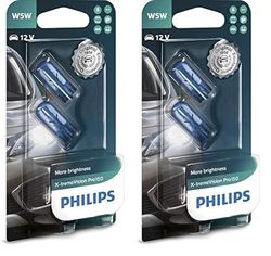 Philips X-tremeVision Pro150 W5W lampe de signalisation, blister de 2 Blanc (Lot de 2)