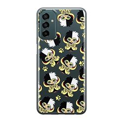 ERT GROUP etui na telefon Samsung M13 4G/M23 5G/F23, case oryginalny i oficjalnie licencjonowany przez Disney, wzór Cruella 007, optymalnie dopasowane, plecki z TPU częściowo przeźroczyste