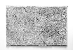 Penguin Home Tapis de Bain 100% micropolyester Argenté 60 x 90 cm
