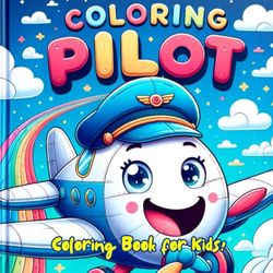 Coloring Pilot: Fun Airplane Adventures for Kids: 63 Creative Plane Designs to Color