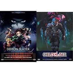 Demon Slayer - The Comp.Series (Ep.1-26) (Box 4 Dv) & Goblin Slayer - Lim.Edit. (Eps 01-12) (Box 3 Dv)