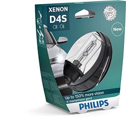 Philips 42402XV2S1 Faróis dianteiros de xenon com lâmpada X-tremeVision gen2 D4S, 1 unidade