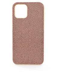 Swarovski Funda para smartphone High, iPhone® 12/12 Pro, Tono oro Rosa