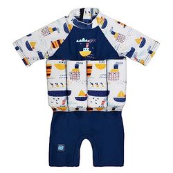 Splash About Flytande jumpsuit med ärmar och justerbar flytkraft, slangbåtar, 4–6 år