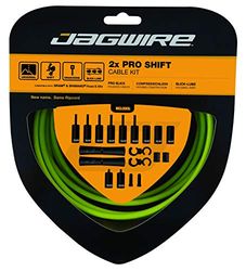 Jagwire PCK502 Kit câbles et Gaines Mixte Adulte, Organic Green