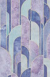 Purple Art Deco Journal