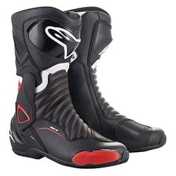 Alpinestars SMX 6 V2 motorcykelstövel svart/röd 46
