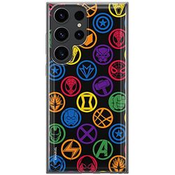 ERT GROUP mobiltelefonfodral för Samsung S23 ULTRA originalt och officiellt licensierat Marvel mönster Avengers 022 optimalt anpassad till formen på mobiltelefonen, fodral tillverkad av TPU-plast