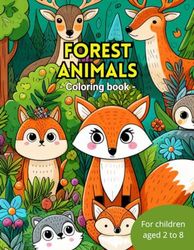 Forest Animals: Coloring book