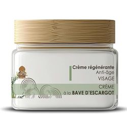 Crème à la Bave d'Escargot - Anti-âge et Réparatrice - Parfaite contre les rides, Vergetures et pour traiter l'Acné - 50ml