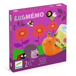DJECO-Juegos de acción y reflejosJuegos educativosDJECOJuego Little Memo, color surtido, (L) x 6 inches (W) x 2 inches (H) (15)