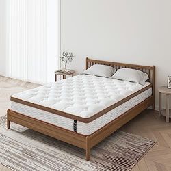 BedStory MSP231505 colchones muelles ensacados, Memoria Espuma de Gel, marrón, 90 x 190 cm