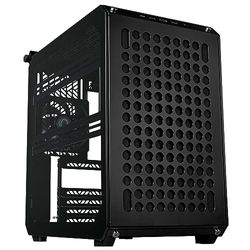 Cooler Master Qube 500 Flatpack - Case PC Mid-Tower ATX, modulare, 1 ventola posteriore nera SF preinstallata 120mm, supporto GPU verticale, supporta scheda madre EATX e doppi radiatori 280mm - Nero