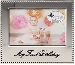 Lawrence Frames 290764 4 x 6 My First Birthday Cornice