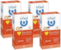 Infasil Intimo Bambini 200ml (Confezione da 4)