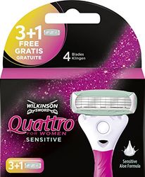 Wilkinson Sword Quattro for Women Sensitive Disposable Razors