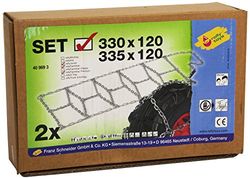 Rolly Toys rollySnowgrip (per trattori a pedali; dimensioni ruote: 325x110, 330x120, 335x120-12M; 2 pezzi; facile da montare) 409693