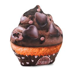 Oh My Pop! reiskussen voor cupcakes, Bruin, Eén maat, Groot cupcake-kussen