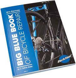 Park Tool BBB-4 BBB-4-Big Blue Cykelreparationsbok volym IV, blå, A4