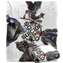 SUICIDE SQUAD: KILL THE JUSTICE LEAGUE Silky Touch Super Soft Throw Blanket 152 x 127 cm
