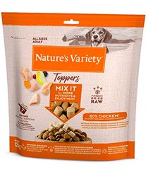 Nature's Variety - Freezed Dried - Toppers voor honden met kip - 120 g