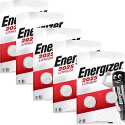 Energizer 637988SET originele batterij lithium CR 2025 (3 volt, 5 x 2 stuks)