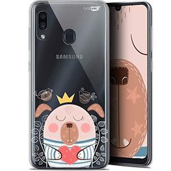 Caseink fodral för Samsung Galaxy A30 (6.4) Gel HD [ ny kollektion - mjuk - stötskyddad - tryckt i Frankrike] Sketchy Dog